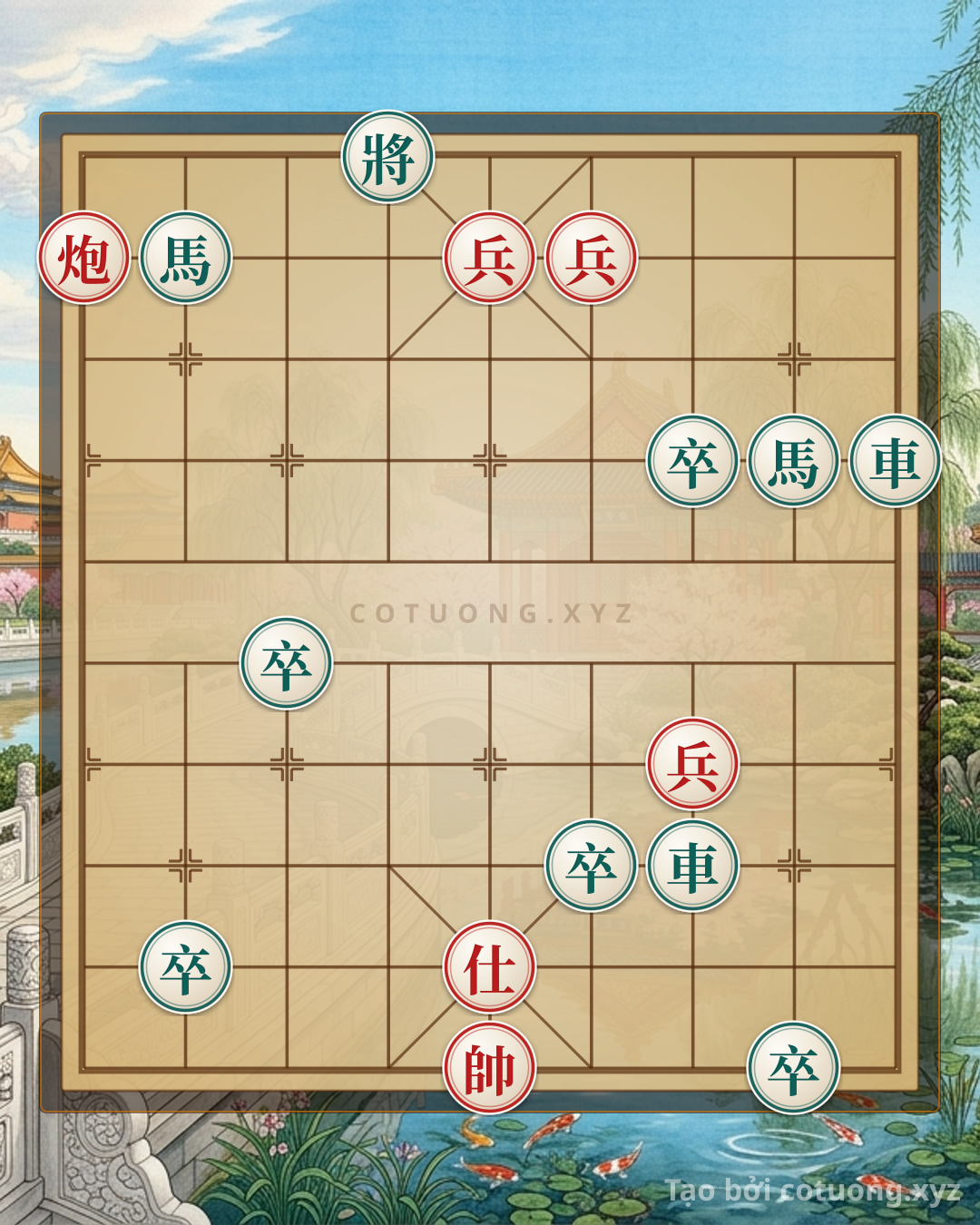 Challenge: Red Cannon Offensive: A Strategic Reversal on the Xiangqi Board - Can you solve it?
