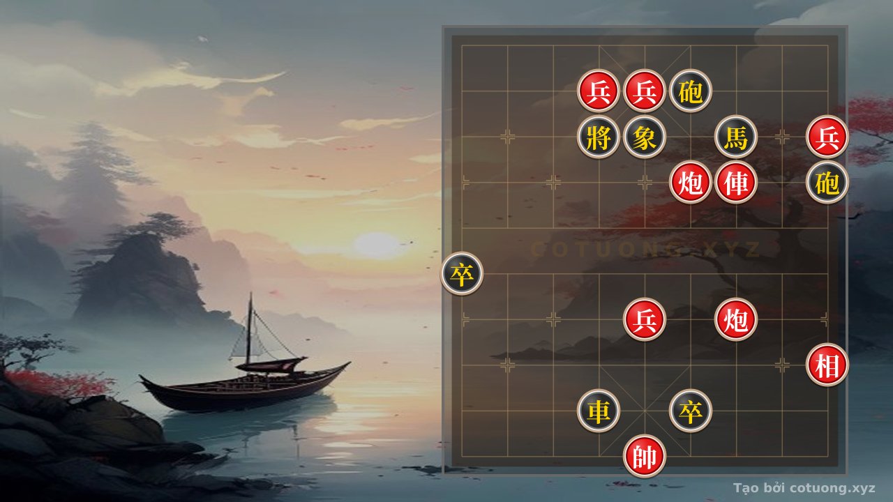 Thế cờ: Xiangqi: The Art of Sacrificing the Red General - Lessons in Surprise Maneuvers — Cờ Tướng Online