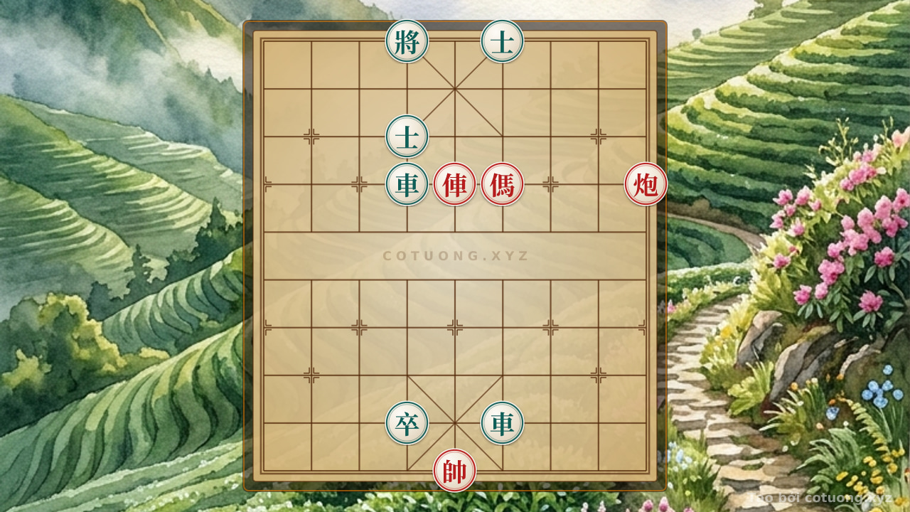 Thế cờ: Position Analysis: Red Rook on File 5 and Red Horse on File 4 - Decisive Opening Tactics — Cờ Tướng Online