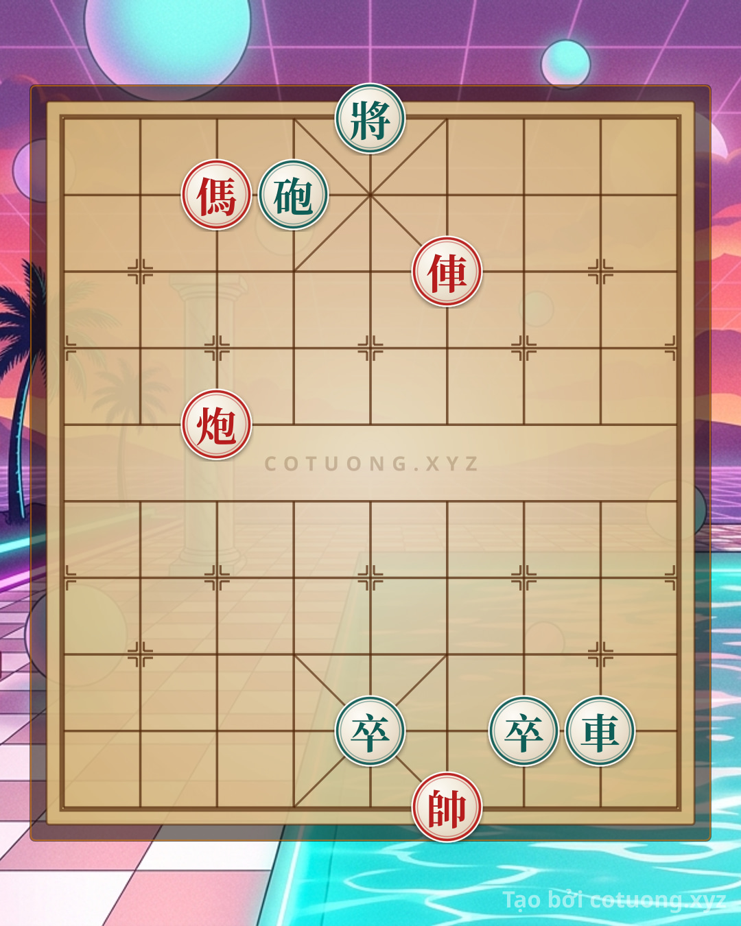 Challenge: The Checkmate of the General: Red Cannon Attacks, Black Relies on Pawn Defense – Who Will Win? - Can you solve it?
