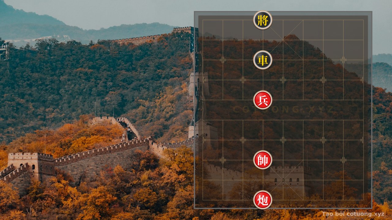 Thế cờ: Xiangqi: Red Pawn and Red Cannon - Effective Defensive Tactics for the Black General — Cờ Tướng Online