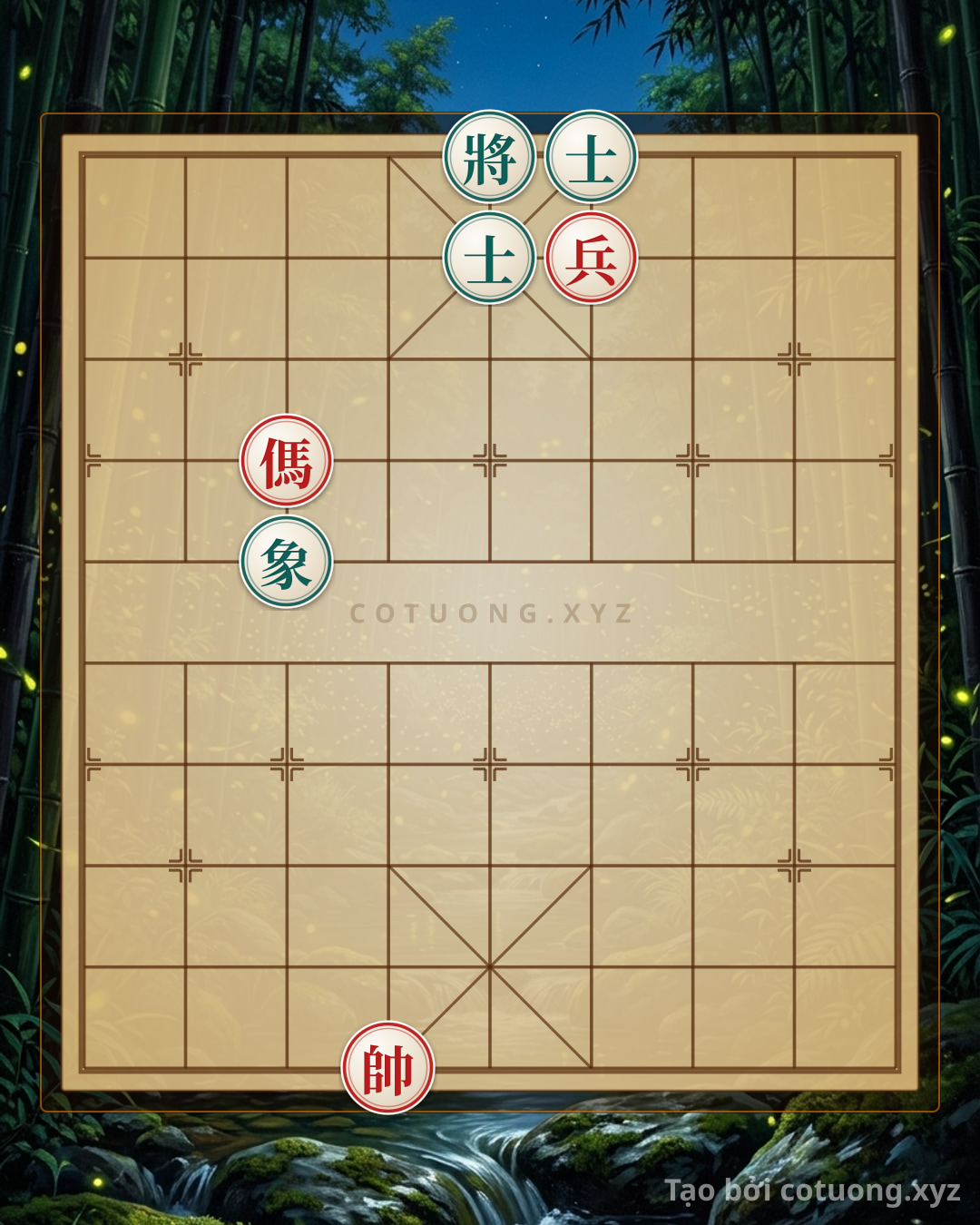Challenge: Strategic Xiangqi: Quick Endgame with Precision - Can you solve it?