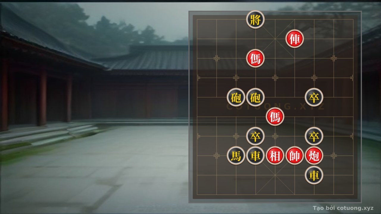 Thế cờ: Xiangqi: The Art of Harmonious Coordination Among Pieces — Cờ Tướng Online