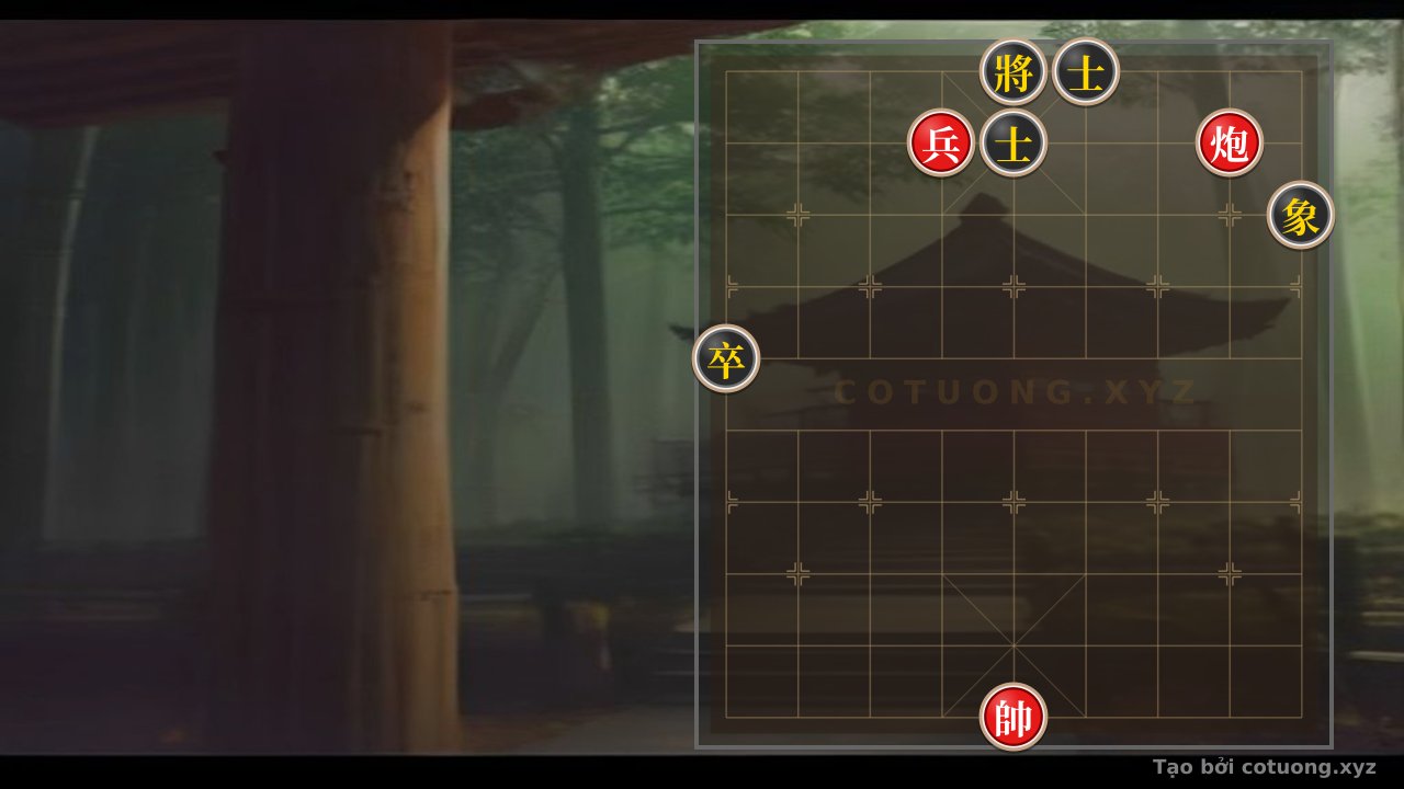 Thế cờ: Xiangqi: Red Cannon vs. Black Pawn - Breakthrough Strategy — Cờ Tướng Online
