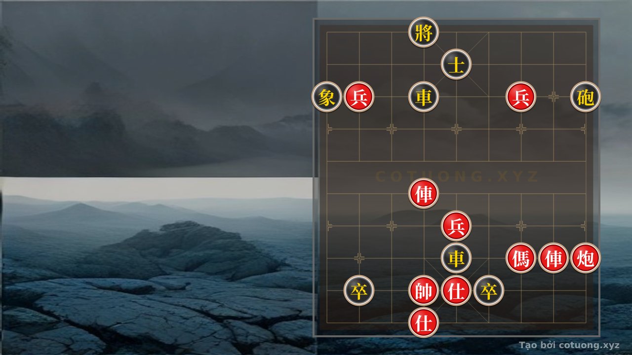Thế cờ: Xiangqi Endgame Secrets: When 2 Rooks, 2 Cannons, and 3 Pawns Defeat 2 Rooks, 2 Cannons, and 2 Pawns - The Battle of Xicheng on the Chessboard — Cờ Tướng Online