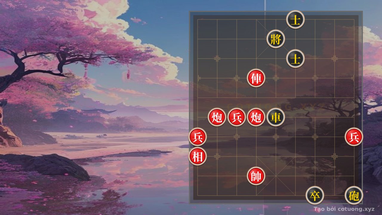 Thế cờ: Red General Chess: Fiery Tactics to Crush the Opponent — Cờ Tướng Online