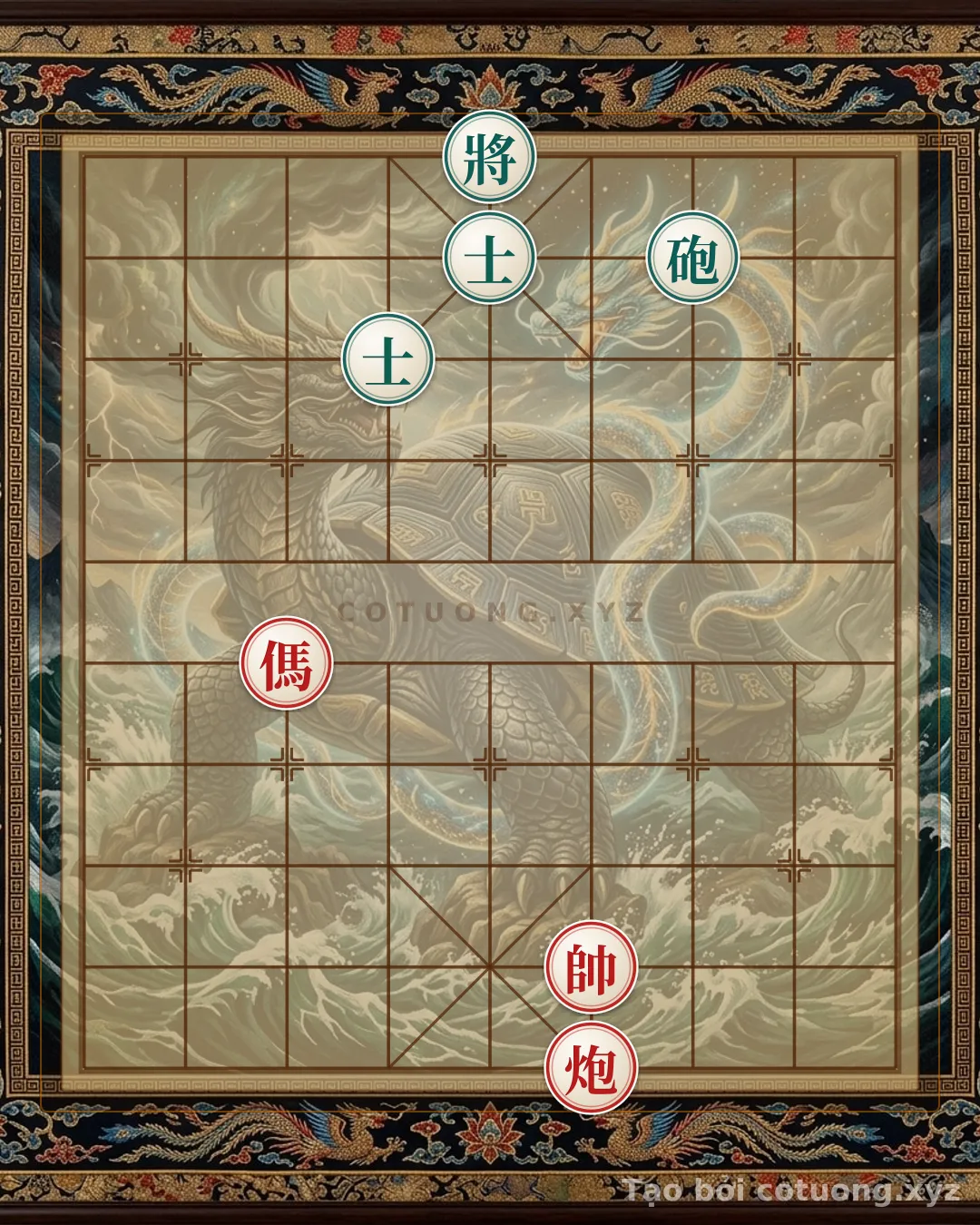 Thế cờ: Xiangqi: The Red Strategy Defeats the Black Army in the 'Xich Bi' Battle - Learn from History — Cờ Tướng Online