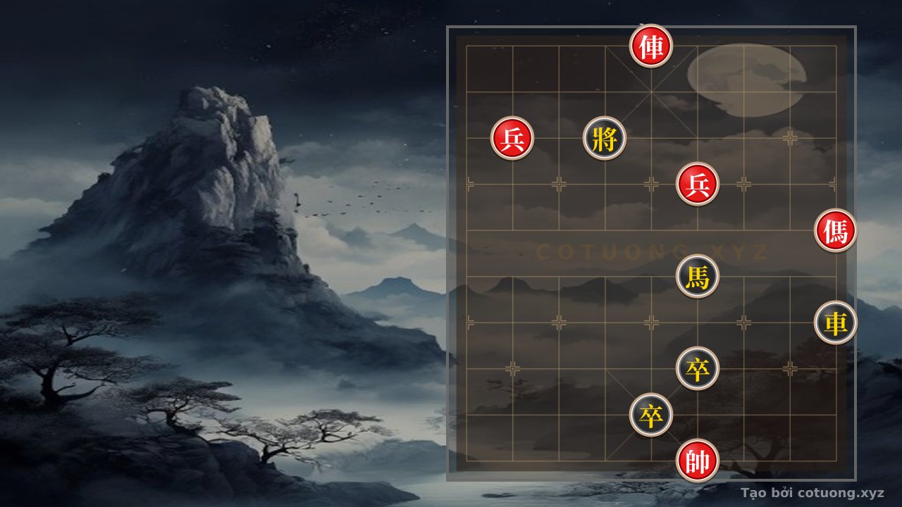 Thế cờ: Red Trap 10: Rook Retreats and Pawn Captures - Analysis of a Master 9/10 Xiangqi Position — Cờ Tướng Online
