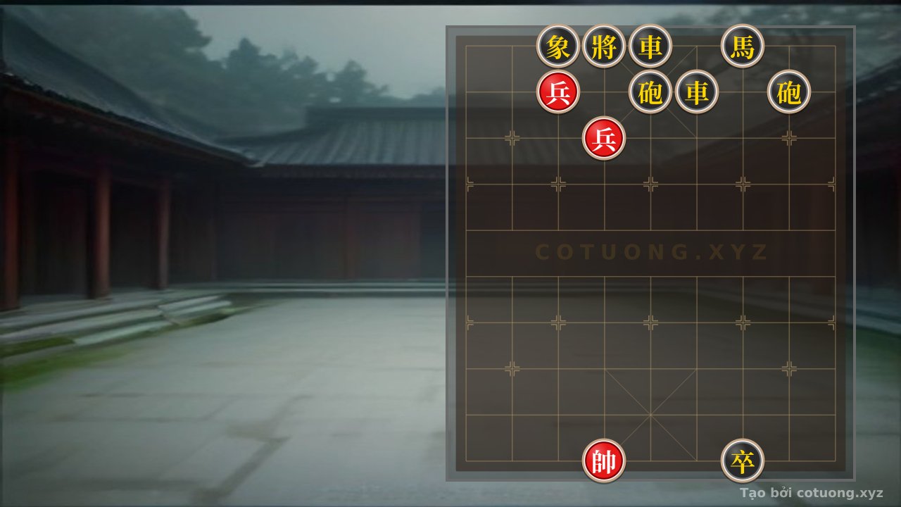 Thế cờ: Art of Counterattacking Defense: How Black Defends Against Red's Direct Attack in the 'Chariot Thrust' Formation — Cờ Tướng Online