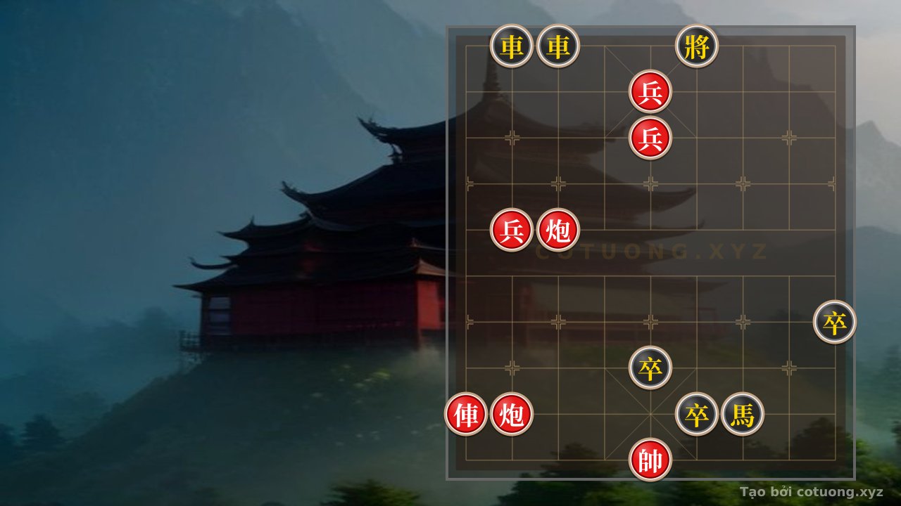 Thế cờ: The Mystical 'L5 Defense' Strategy - Xiangqi Counter to the Rook Thrusting Attack — Cờ Tướng Online