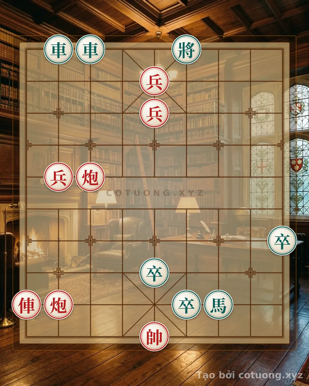 Thế cờ: The Mystical 'L5 Defense' Strategy - Xiangqi Counter to the Rook Thrusting Attack — Cờ Tướng Online