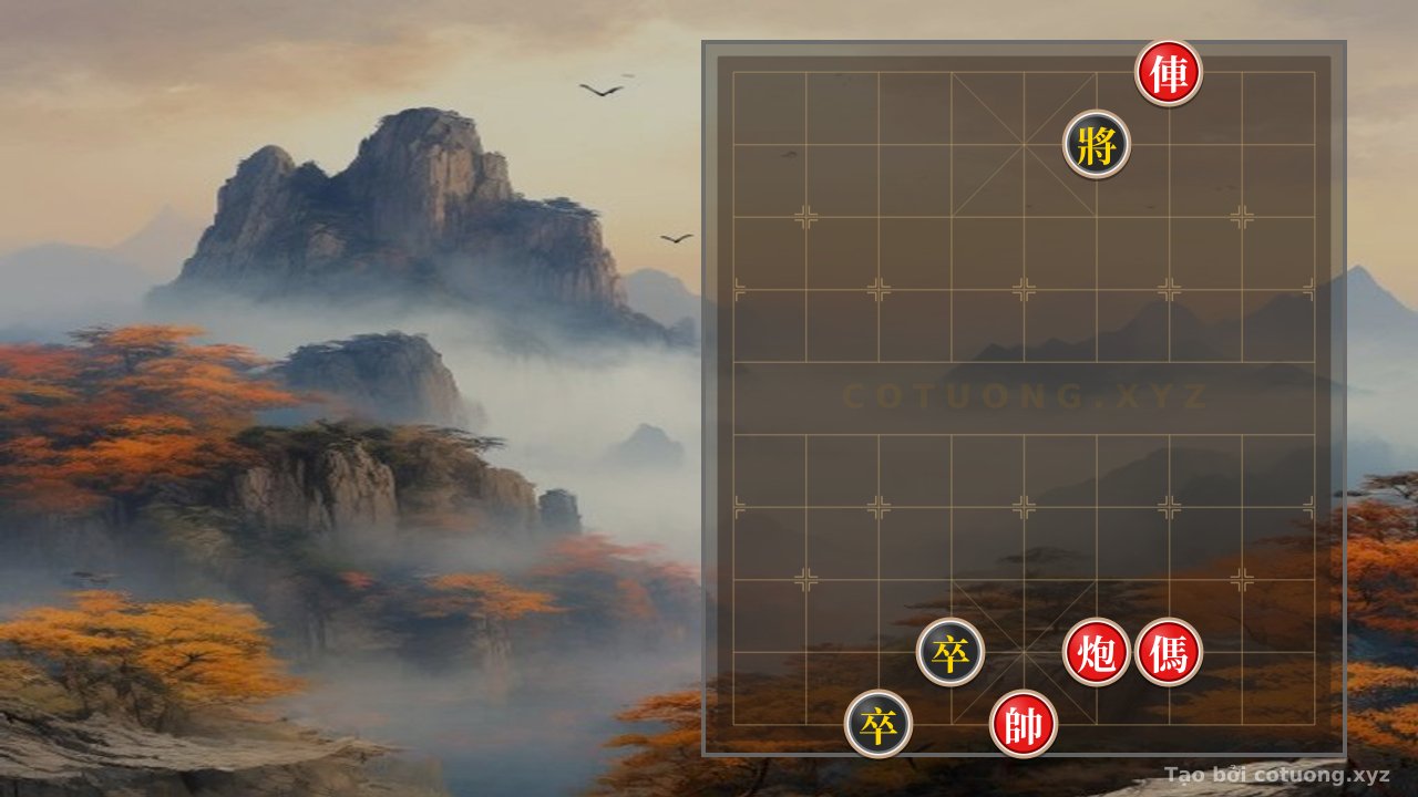 Thế cờ: Xiangqi: The Secret of the Red Chariot's 3rd File in a Strong Black Formation — Cờ Tướng Online