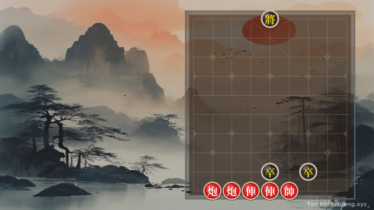 Thế cờ: The Subtle Trap: Two Red Chariots and Two Red Cannons Play Like the Master of the Board — Cờ Tướng Online