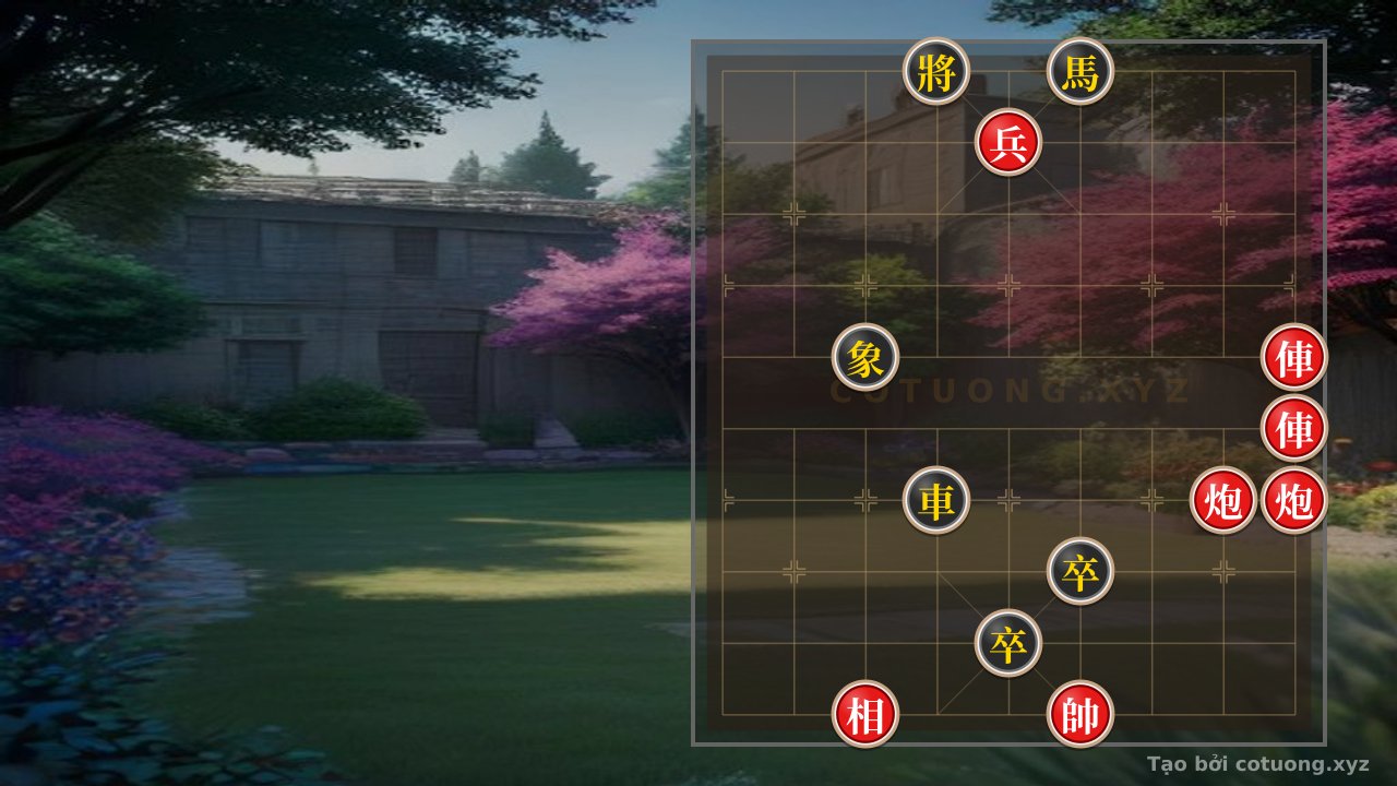 Thế cờ: Xiangqi 1/10: Defensive Tactics Against Double Cannons and Double Chariots — Cờ Tướng Online