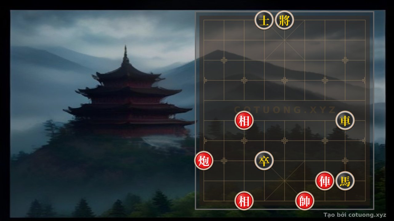 Thế cờ: Xiangqi Tips: The 'Empty Cannon' Formation and Counterattack from Red Rook on File 3 — Cờ Tướng Online