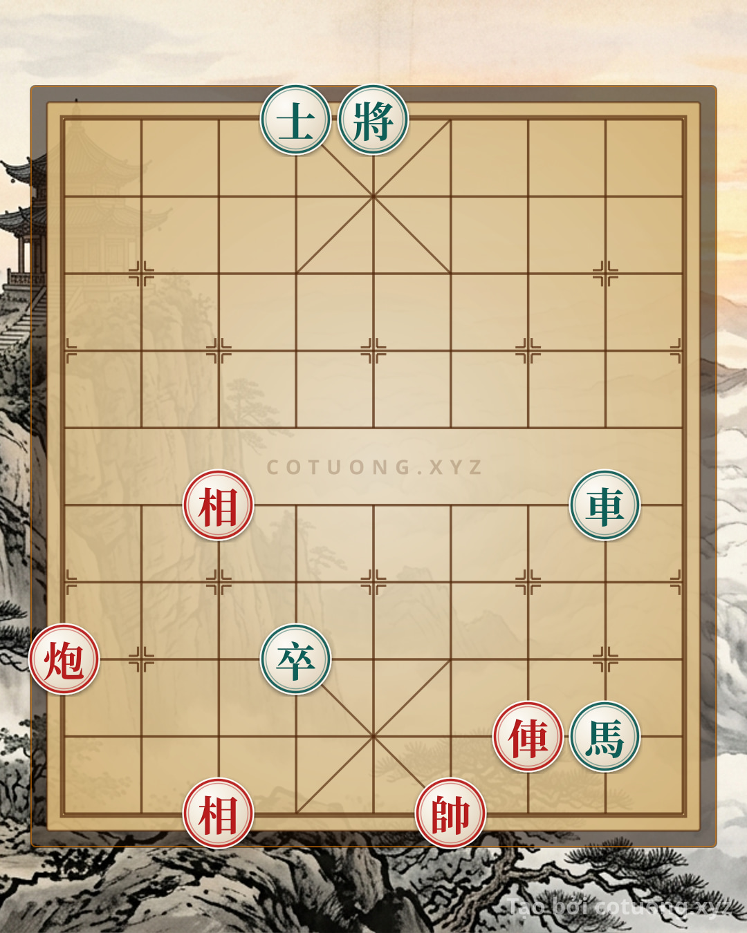 Challenge: Xiangqi Tips: The 'Empty Cannon' Formation and Counterattack from Red Rook on File 3 - Can you solve it?