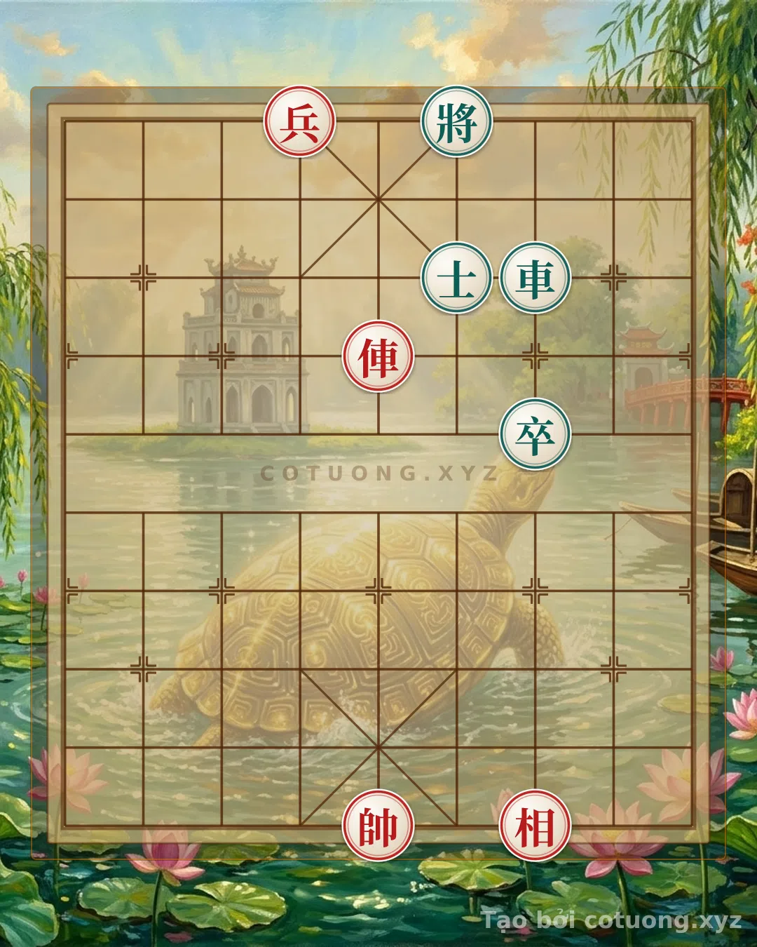 Thế cờ: The Red King's Upside-Down Turn: 