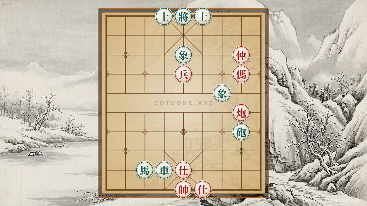 Thế cờ: The Secret Tactics of the Chariot, Cannon, Horse and Pawn: The Decisive Battle of Xicheng in the Heart of the Chessboard — Cờ Tướng Online