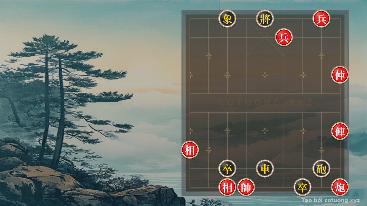 Thế cờ: Red's 'Empty Cannon' Trap: Warning of Fatal Mistakes in This Chess Position! — Cờ Tướng Online