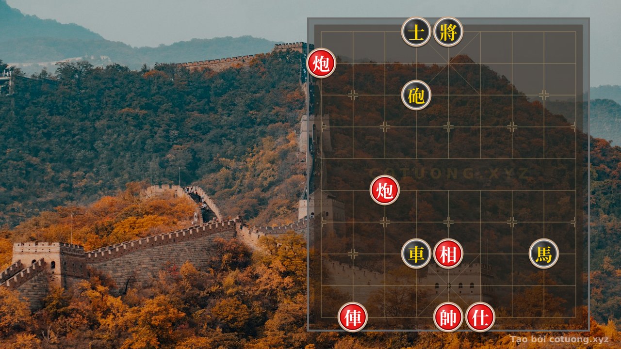 Thế cờ: Xiangqi Online: Strategy to Counter Opponent's 'Double Horse Leg' Defense — Cờ Tướng Online