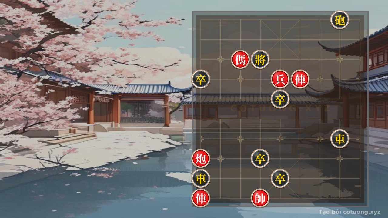 Thế cờ: Defense in Xiangqi: Solid Defense Against Red's 'Horse Jumps Cannon' — Cờ Tướng Online