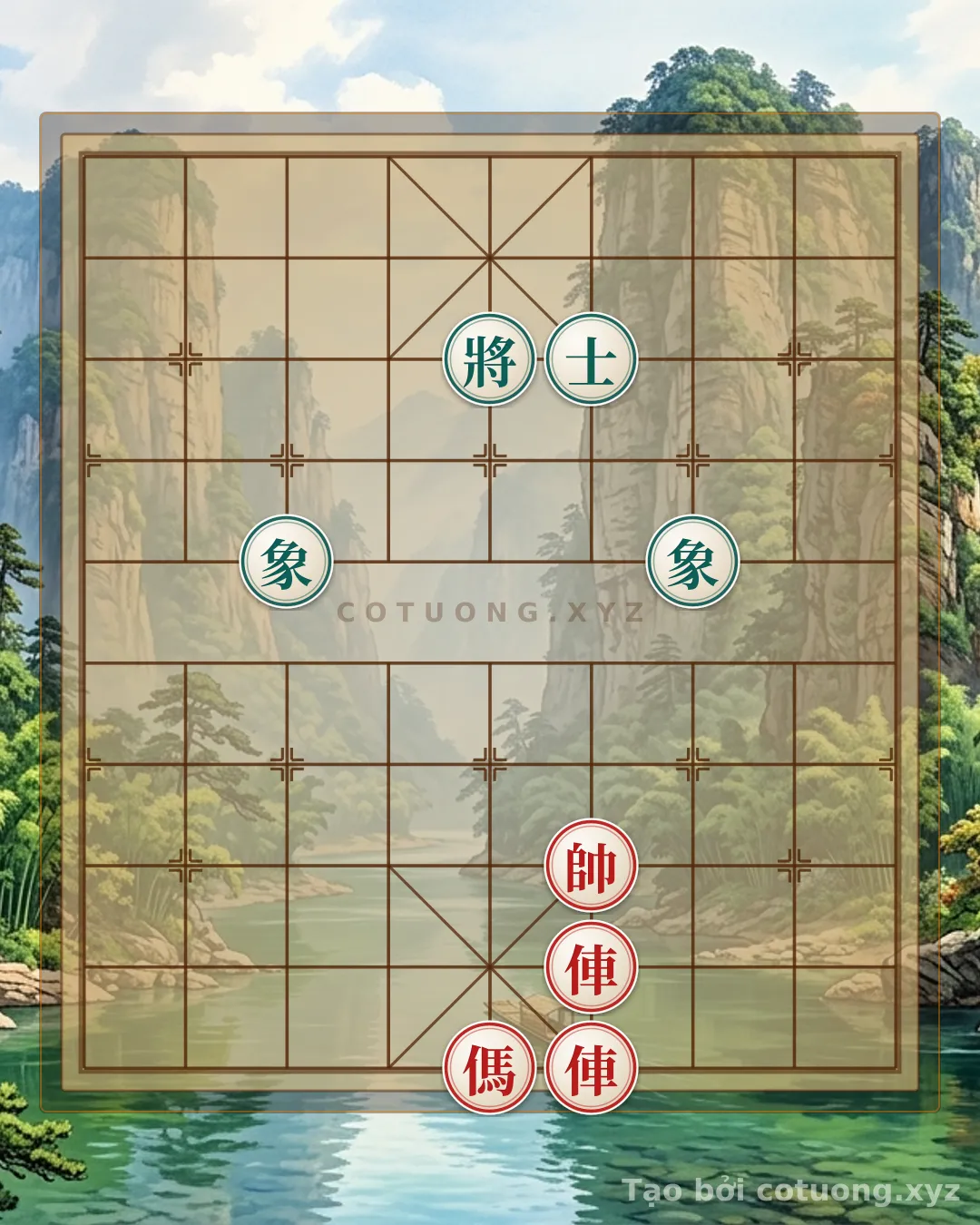 Thế cờ: Xiangqi (Chinese Chess) XYZ: Red Wins Again in the Ancient Era – The First Move and Tactics of the Cannon — Cờ Tướng Online
