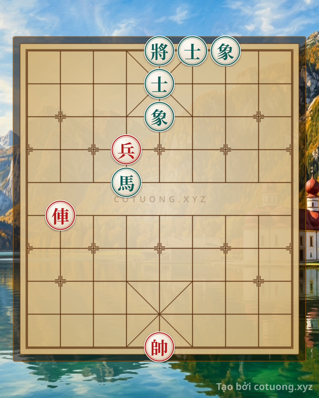 Challenge: Black General's Exposed Trap at File 10: 