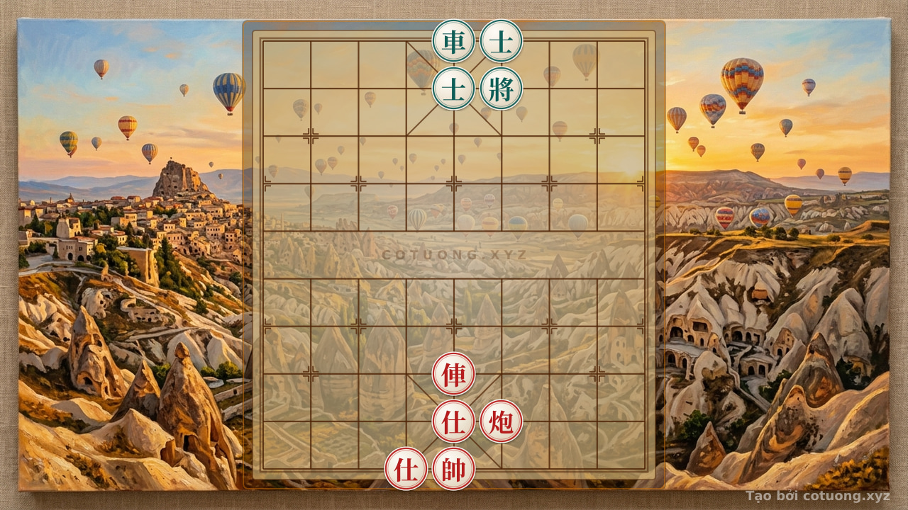 Thế cờ: Red General Chess: Unexpected 'Chariot Penetration' Strategy at Position L5 — Cờ Tướng Online