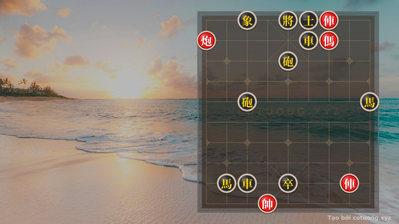 Thế cờ: Defensive Tactics Against the Red Chariot's Opening Move on File 3 - Black's Counterattack Strategy — Cờ Tướng Online