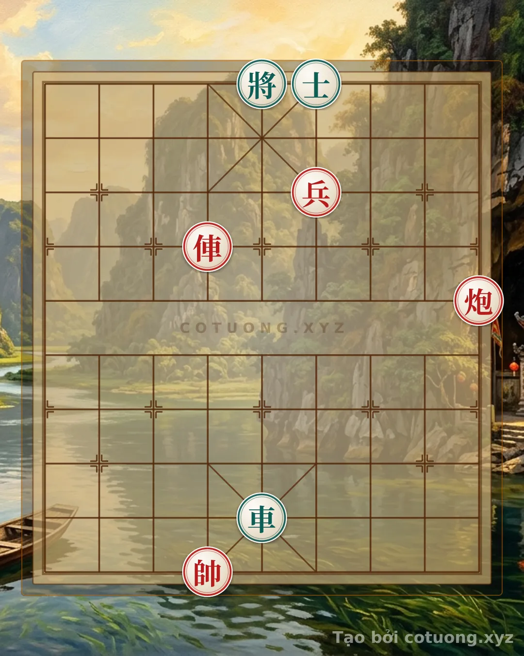 Thế cờ: Classic Counterattack Tips: How to Defend Against the Red Chariot When the General is on 5th Rank 10th File — Cờ Tướng Online