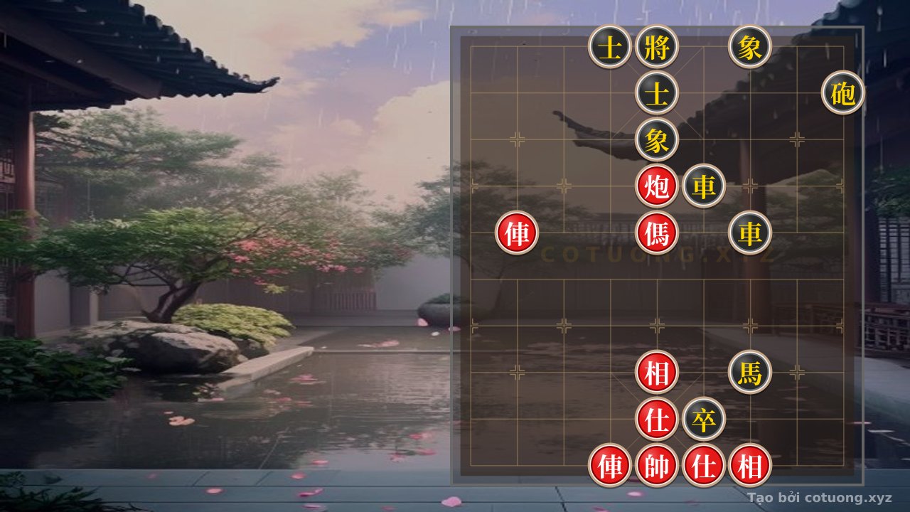 Thế cờ: Red General's Victory: Analyzing the 'Black Chariot at 7th File, 6th Rank' Strategy — Cờ Tướng Online