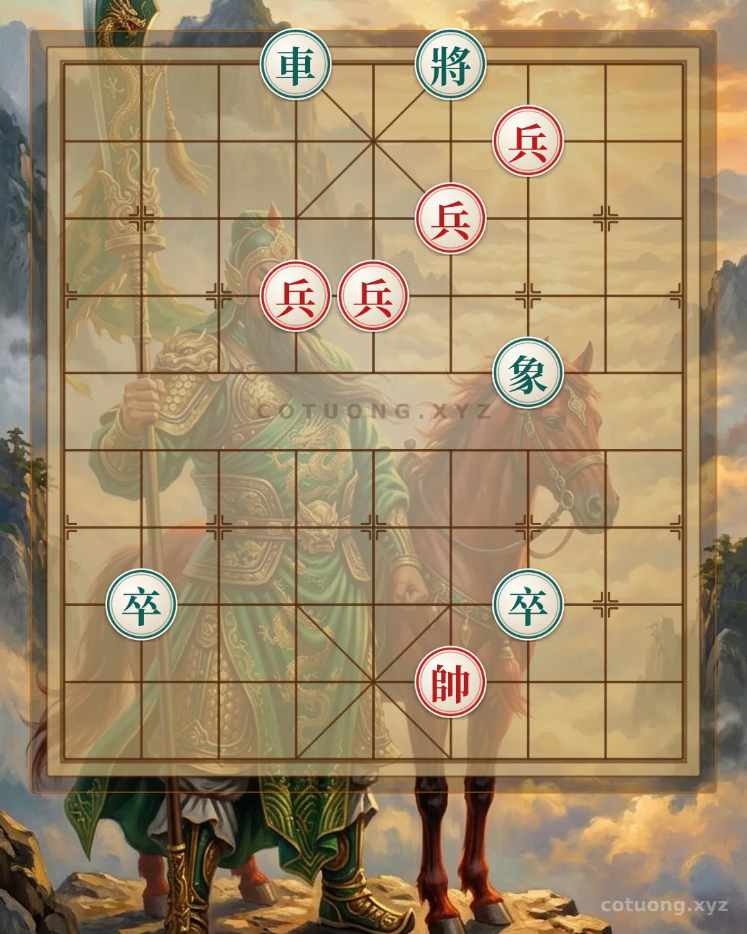 Thế cờ: The Defensive Symphony: The Art of Relieving Pressure in Xiangqi — Cờ Tướng Online