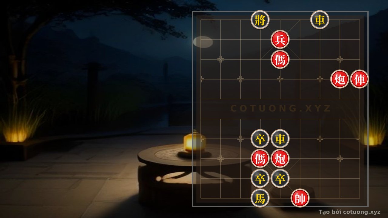 Thế cờ: Checkmate Strategy: The Master's Precision Strike — Cờ Tướng Online