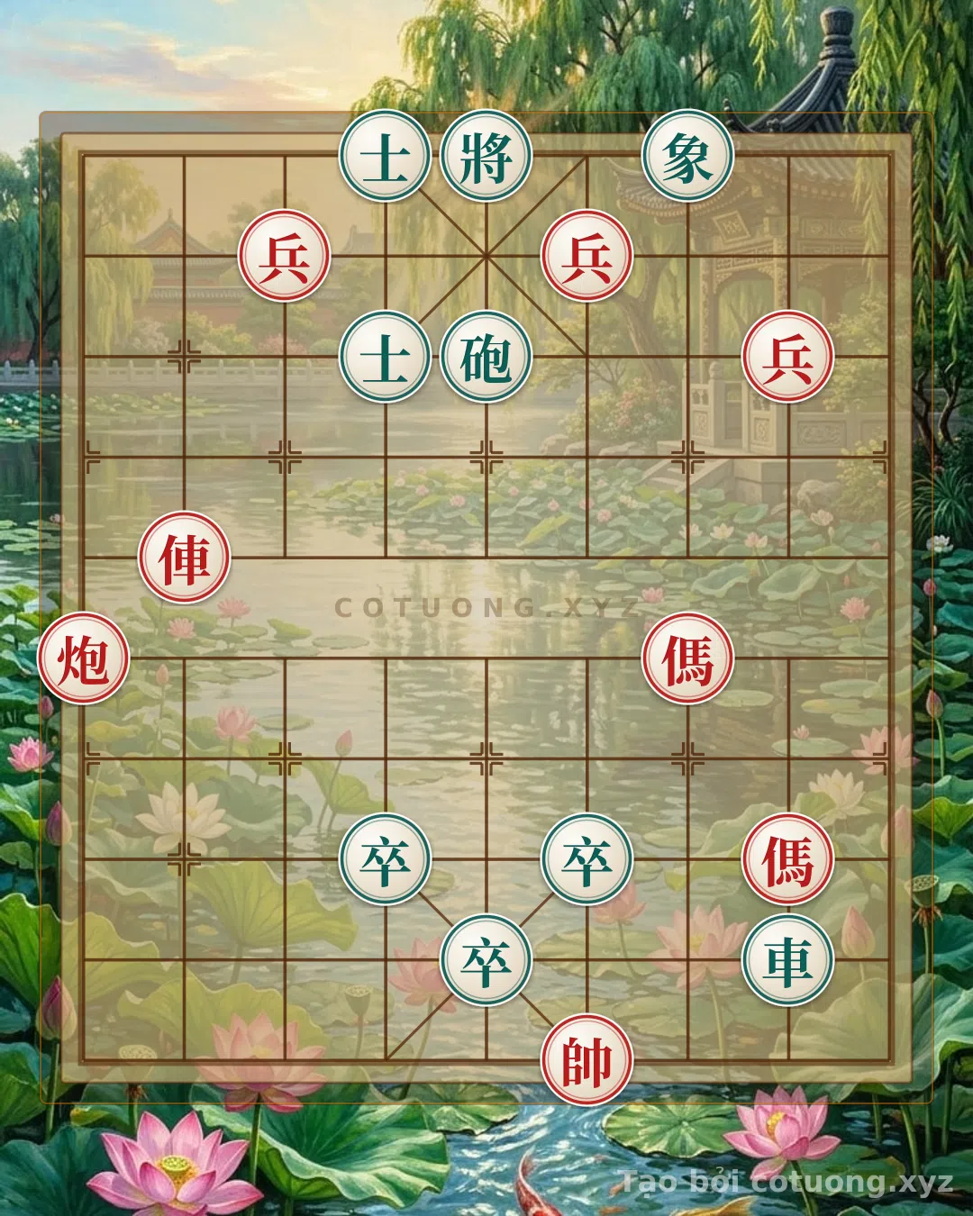 Thử Thách: Song Mã Điêu Long: Chiến Thuật Đỏ Vượt Trội Trong Thế Cờ Tướng - Bạn có thể giải được?