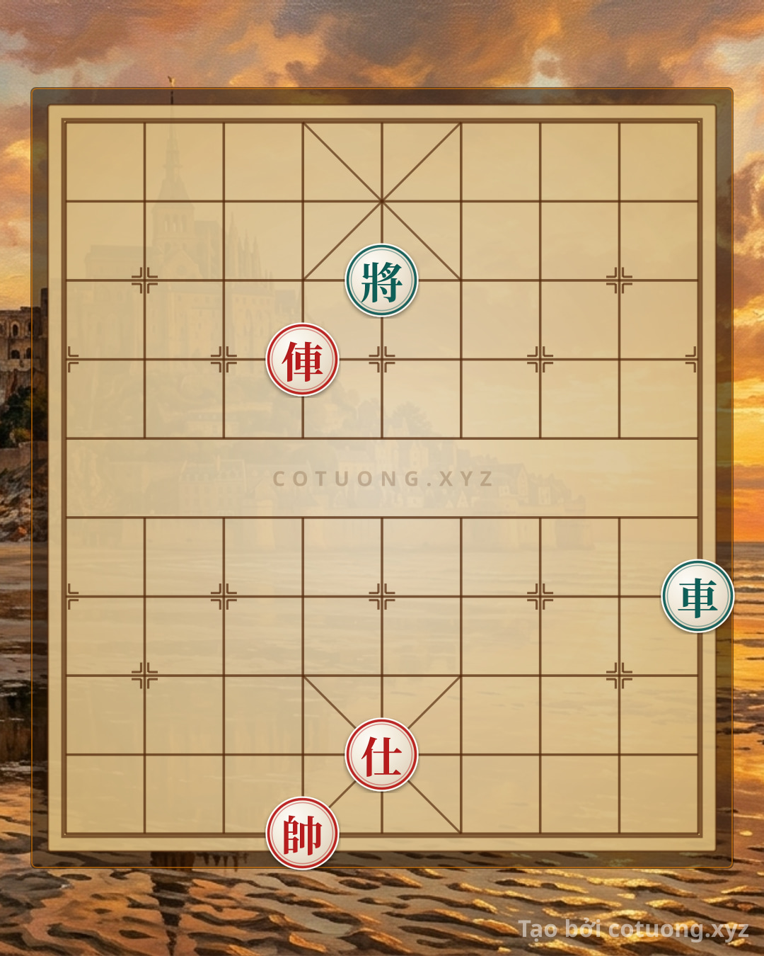 Challenge: Đơn xa đoạt tượng bức cung - Can you solve it?