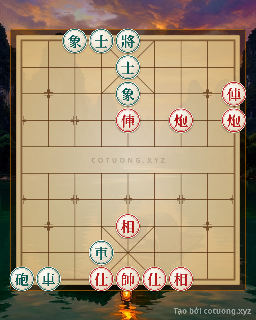 Challenge: The Xiangqi (Chinese Chess) Strategy: When the Red Chariots Burn the Black Fleet Like Chu Yu's Dragons - Can you solve it?