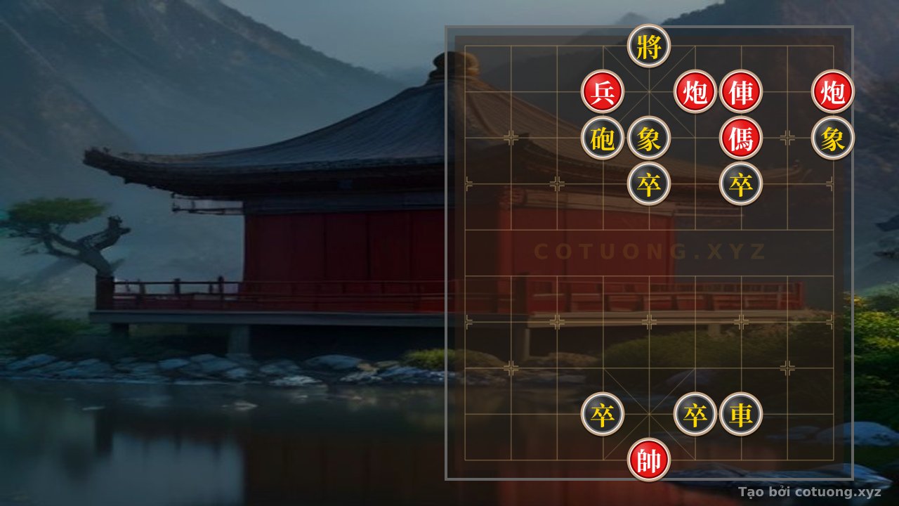 Thế cờ: Deadly Xiangqi Gambit: 