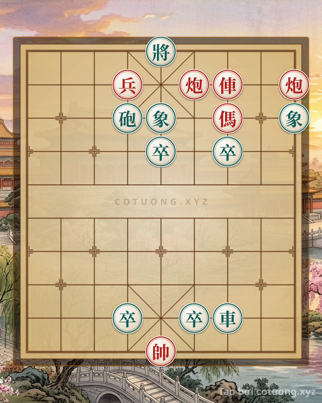 Challenge: Deadly Xiangqi Gambit: 