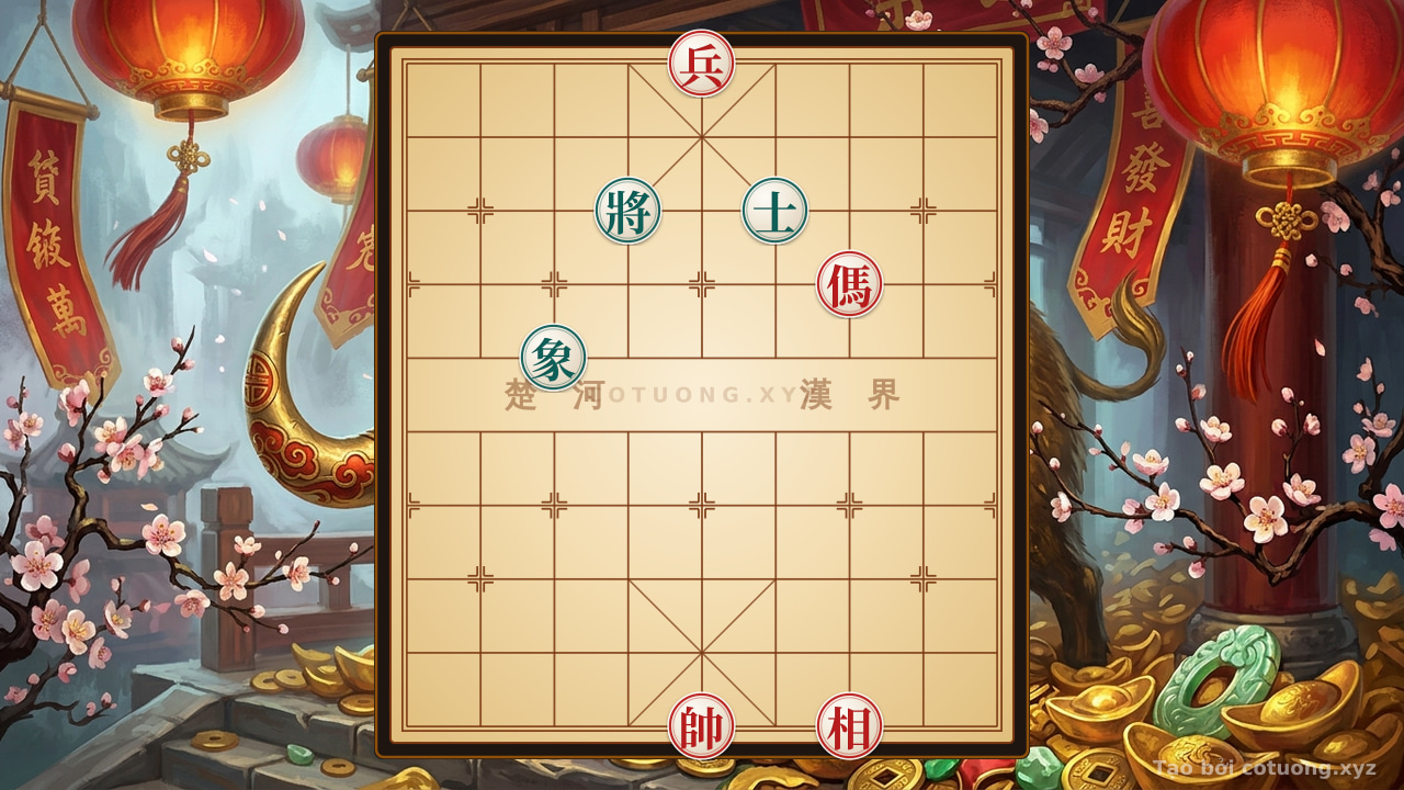 Thế cờ: Miracle Defense Tip: How Black Can Counter the Red General's Move in the 'Red Pawn on File 5, Rank 10' Position — Cờ Tướng Online