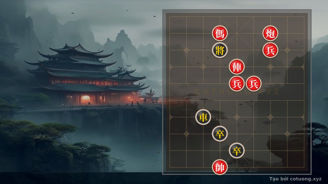 Thế cờ: Mastering the Dangerous Formation: Black Rook vs. Red Cannon in Xiangqi — Cờ Tướng Online