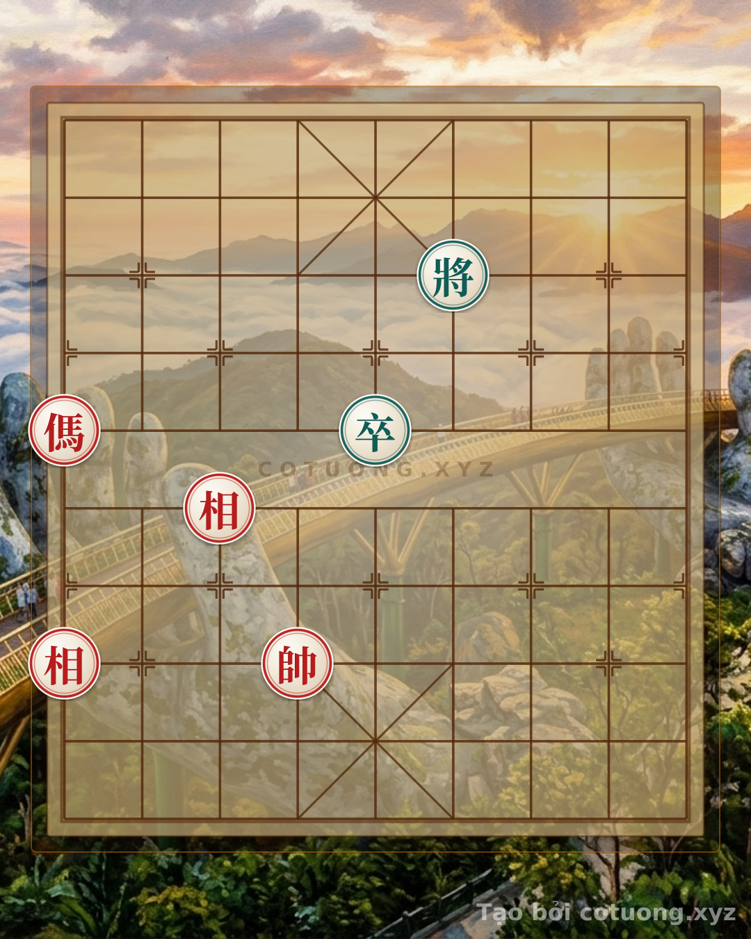 Challenge: Red General: Tactical Annihilation with Double Horses - Can you solve it?