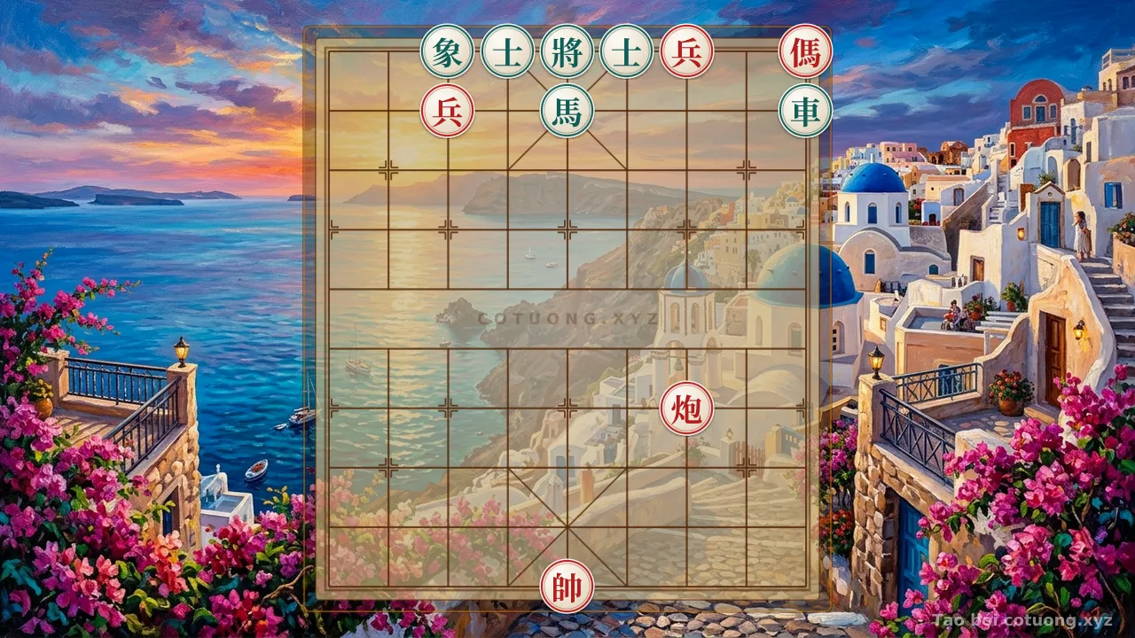 Thế cờ: Black Chariot's 'Defensive Counterattack' Secret: Turning the Tables in the 'Red 2 Pawns, Black Chariot' Position — Cờ Tướng Online