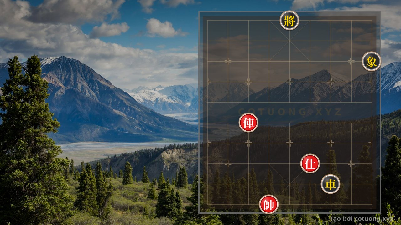 Thế cờ: The 'Single Rook and King' Xiangqi Strategy - A Counterattack Like a Fire Roaring Across the River: Red Rook Pierces, Black King Exposed — Cờ Tướng Online
