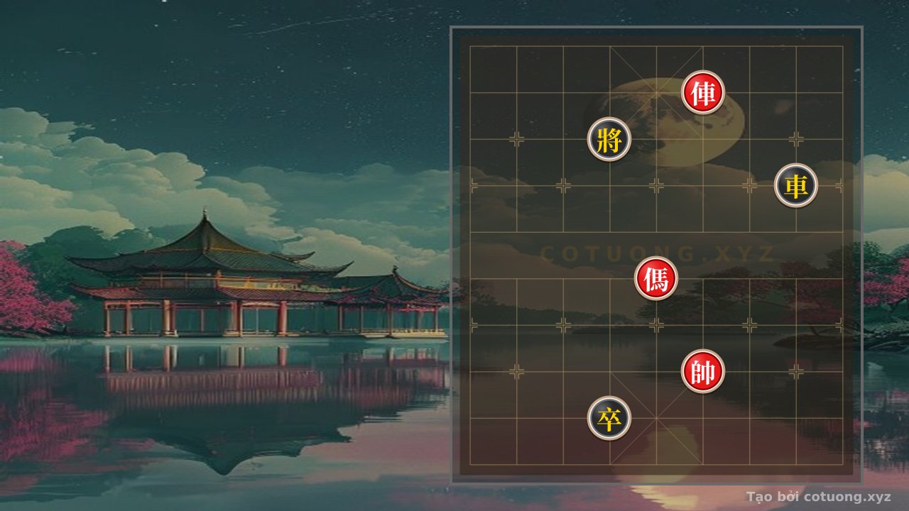 Thế cờ: The Mystical Chessboard: The Stage of the Pieces — Cờ Tướng Online