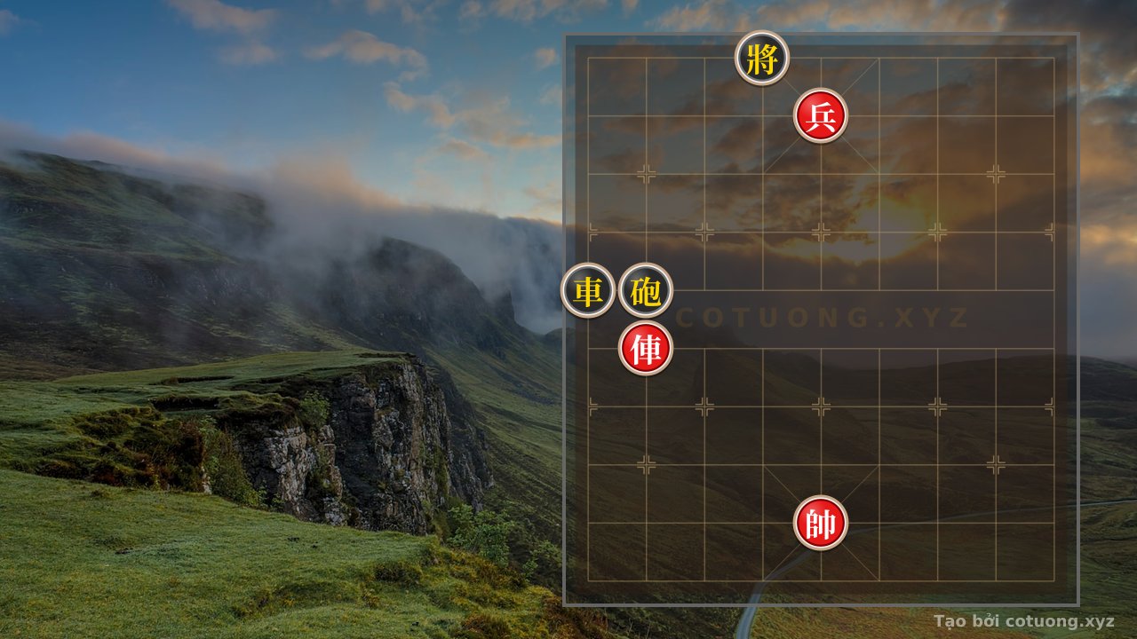 Thế cờ: Red General Chess: Strategy to Defeat the Black Chariot in 3 Moves - Attacking from the 5th File, 9th Rank — Cờ Tướng Online