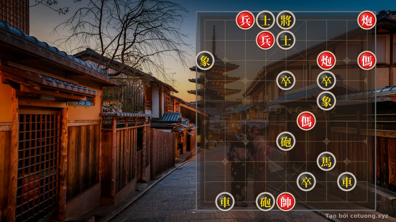 Thế cờ: Xiangqi: Double Horse Formation - Secret Tactics to Defeat the Black Cannon — Cờ Tướng Online