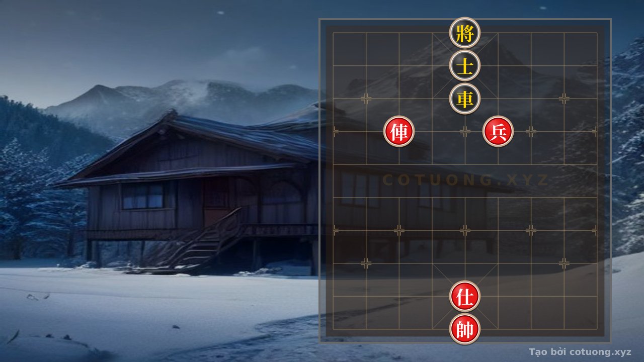 Thế cờ: RED GENERAL MUST BE RECOVERED: 