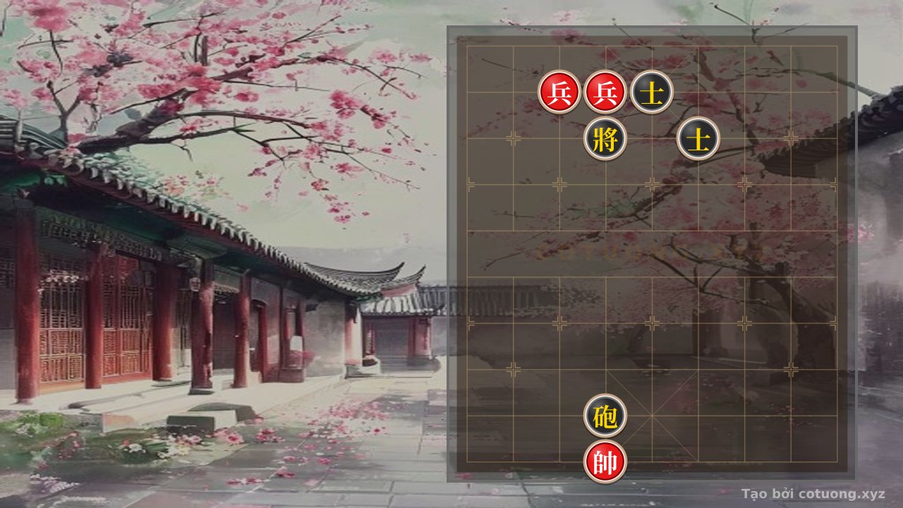 Thế cờ: Xiangqi Board: 2 Rooks vs. 2 Advisors – Fate Lies in Your Hands! — Cờ Tướng Online