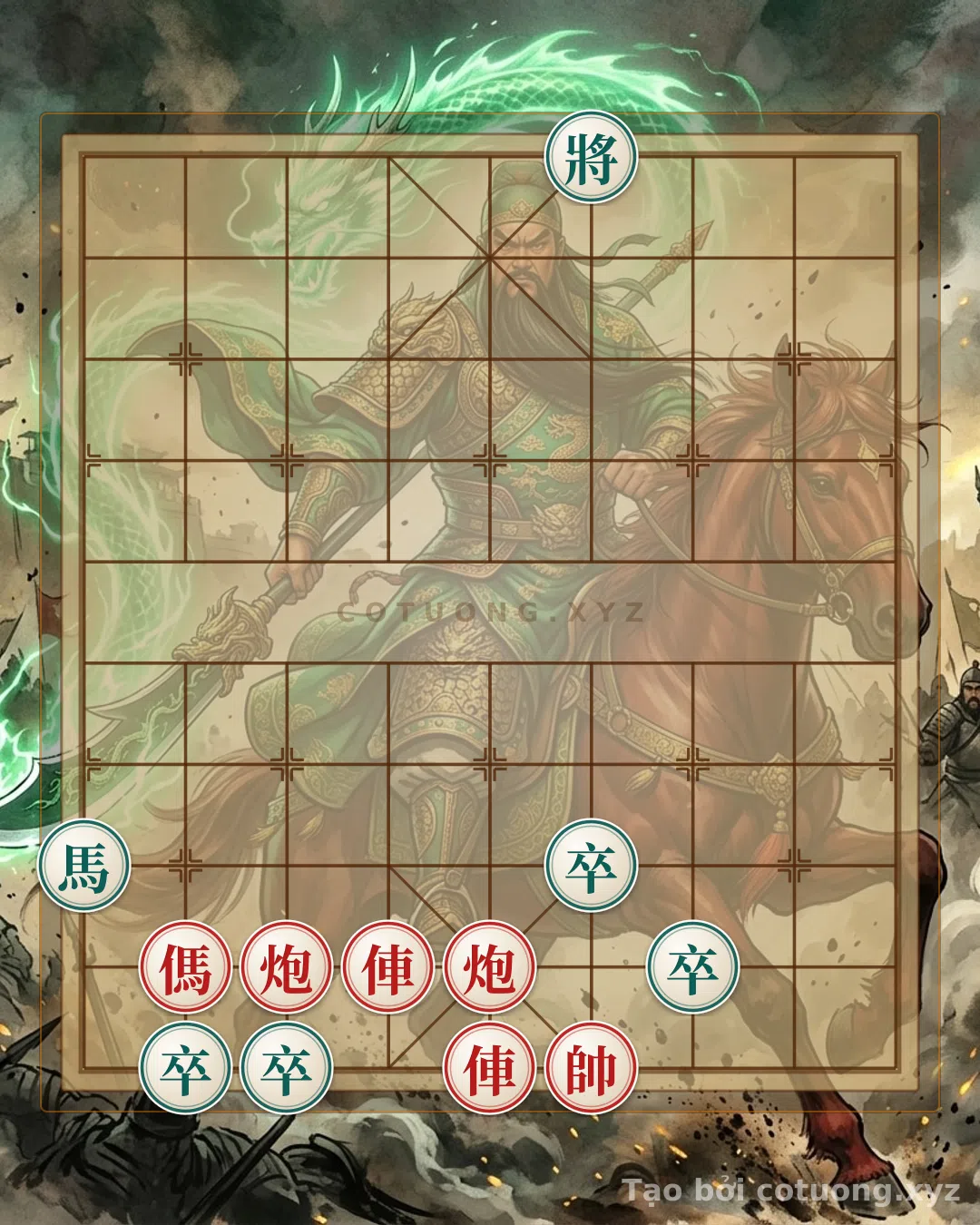 Thế cờ: Xiangqi: Defensive Strategies Against a Straight Rook 6 Attack — Cờ Tướng Online