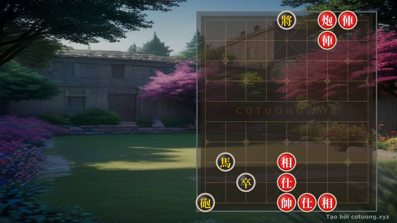 Thế cờ: Xiangqi (Chinese Chess) - Mastering the 'Red Cannon Exposed on Row 10' Endgame — Cờ Tướng Online